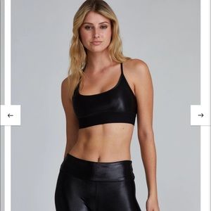 Noli Liquid Studio Bra - Black Gloss M